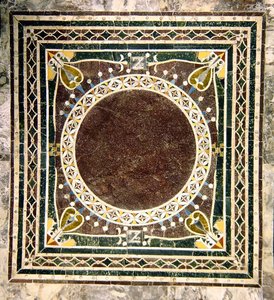 オーパスセクタイルのパターン（モザイク） 作： Byzantine School